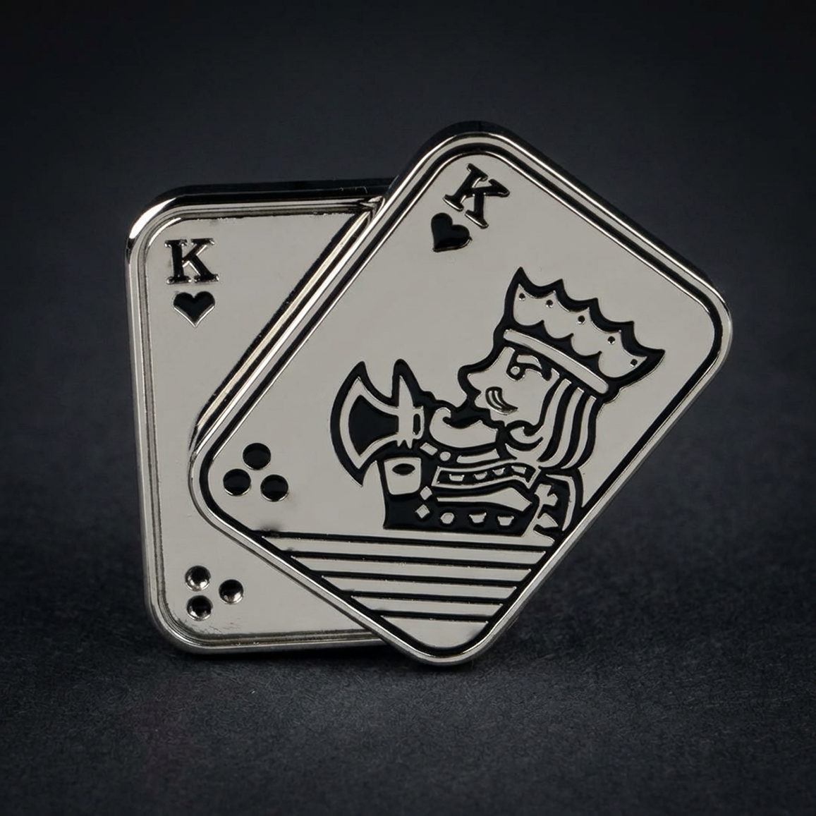 Lumenly Phantom Ace haptic slider in sleek silver - Precision engineered metal sensory tool for focus and stress relief